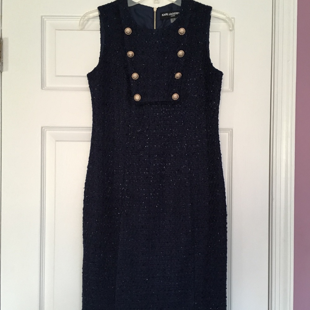 Karl Lagerfeld Boucle 👗 dress